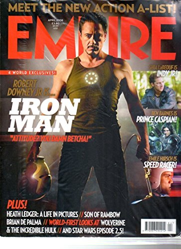 Empire Magazine, Issue 226, April 2008: Iron Man, Robert Downey Jr