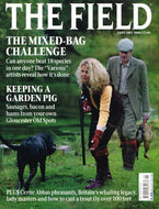 The Field magazine, January 2006: mixed-bag challenge, 18 species in one day, garden pigs, Gloucester old spots, Cerne Abbas pheasants, Britain's whaling legacy