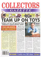 Collectors Gazette magazine, Number 205, April 2001 - For Toy Collectors Worldwide