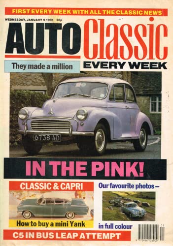 AutoClassic magazine/newspaper, Wednesday January 9 1991 (Auto Classic)