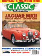 Classic and Sportscar January 1994 (Classic and Sports Car): Jaguar MKII, Aston Martin Lagonda, James Dean's Mercury