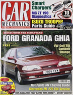 Car Mechanics magazine, December 2009: Ford Granada Ghia, VW Golf TDI cambelt, Isuzu Trooper parts, MG ZT 190