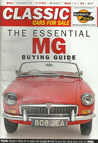 Classic Cars For Sale magazine: The Essential MG Buying Guide supplement, June 2010