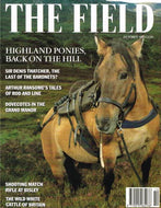 The Field magazine, October 1993: highland ponies, Sir Denis Thatcher, Arthur Ransome, rifle at Bisley, wild white cattle of Britain