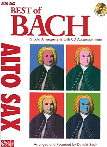 Best Of Bach Alto Sax Solos Book/Cd