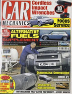 Car Mechanics magazine, May 2010: BMW X5 diagnostics, Land Rover Discovery rustproofing, Ford Focus, alternative fuels