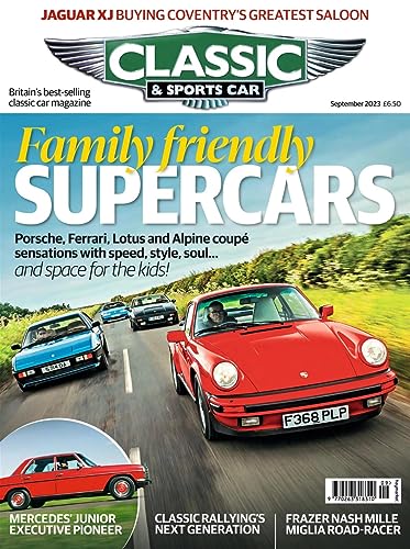 Classic and Sports Car Magazine, January 2023, Vol 41, No 10: World Cup of Classics, Frua Jaguar E-Type, Range Rover vs Jeep, McLaren, Abarth and Giannini Fiat 500 (Classic & Sportscar)