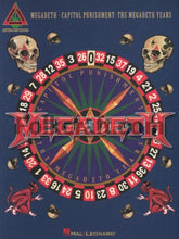 Load image into Gallery viewer, Megadeath - Capitol Punishment (the Best of the Megadeath Years) (Guitar Recorded Versions): The Megadeth Years
