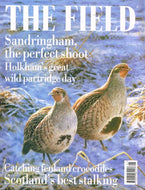 The Field magazine, January 2002: Sandringham shooting, Holkham's great wild partridge day, fenland crocodiles, Scotland's best stalking