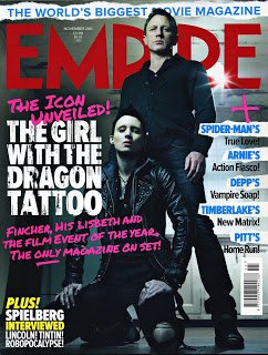 Empire magazine issue 269 November 2011 (Girl with the Dragon Tattoo)