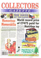 Collectors Gazette magazine, Number 202, January 2001 - For Toy Collectors Worldwide