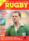 Irish Rugby Review, Vol 9, No 1, October 1991: World Cup Special, Phillip Matthews, Fixtures Chart