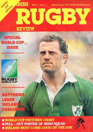 Irish Rugby Review, Vol 9, No 1, October 1991: World Cup Special, Phillip Matthews, Fixtures Chart