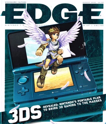 Edge magazine, No 217, August 2010: 3DS: Videogame Culture: Nintendo, Sony, Microsoft, PC, Handheld, Coin-op, Online