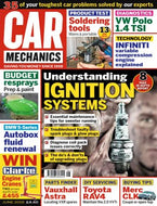 Car Mechanics magazine, June 2019: ignition systems, BMW 5-Series autobox fluid, VW Polo 1.4 TSI, Infiniti, Vauxhall Astra VXR, Toyota RAV4 2.0 VVTi, Mercedes CLK