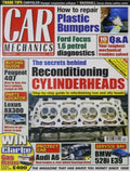 Car Mechanics magazine, December 2013: reconditioning cylinder heads, Peugeot 407 Coupé and SW, Lexus RX300, Audi A6 brakes and rear wheel bearing, BMW 528i E39