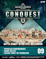 Warhammer 40,000 Conquest magazine, part 09: Battle Games in the 41st Millennium - Poxwalker Reinforcements, Bigger Battles, Calsius Fights the Poxwalkers