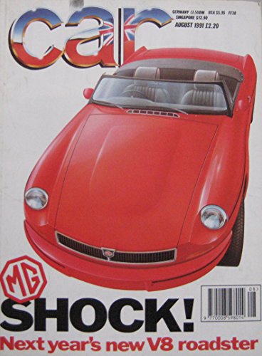 CAR magazine 08/1991 August 1991 featuring Nissan Sunny GTi-R, Audi Quattro, Porsche 911