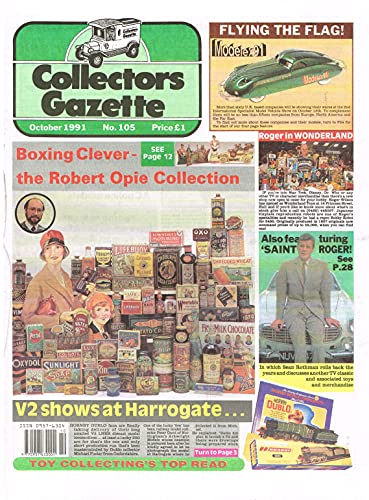 Collectors Gazette magazine, Number 105, October 1991