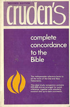 Load image into Gallery viewer, Cruden"s Complete Concordance To The Bible