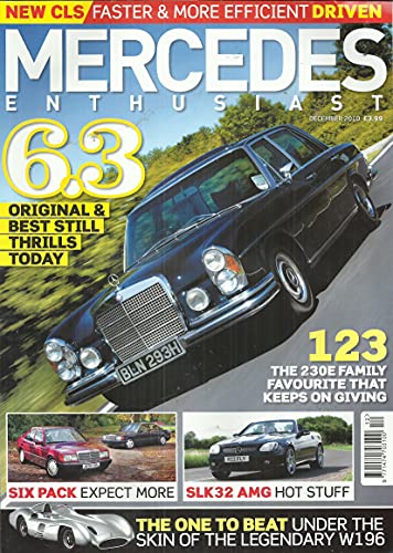 Mercedes Enthusiast magazine, Issue 110, December 2010