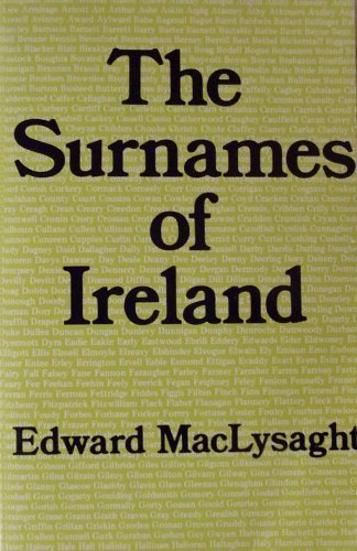 The Surnames of Ireland