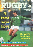 Irish Rugby Review, Vol 7, No 5, March 1990: Official Magazine of the IRFU - All Ireland League update, St Mary's, Kenny Murphy, Willie Anderson Retires