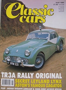 Classic Cars magazine 05/1990 featuring Aston Marrtin DB4GT Zagato, Alvis, Triumph,Jaguar