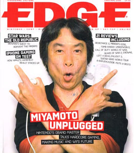 Edge magazine, No 196, Christmas 2008: Miyamoto Unplugged, Videogame Culture: Nintendo, Sony, Microsoft, PC, Handheld, Coin-op, Online