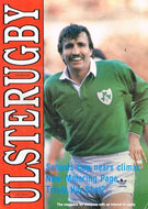 Ulster Rugby magazine, Vol 1, No 5, February 1989 (Ulsterugby) - Schools cup, motoring, trivia, Dr David Irwin