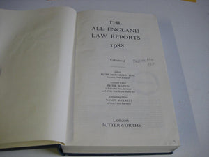 The All England Law Reports: 1988 Vol 3