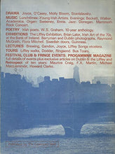 Load image into Gallery viewer, Dublin Arts Festival 1979 - Programme
