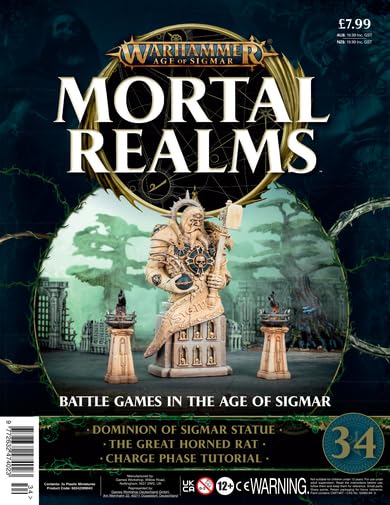 Warhammer Age of Sigmar: Mortal Realms, Part 34 (magazine only): Dominion of Sigmar Statue, The Great Horned Rat, Charge Phase Tutorial