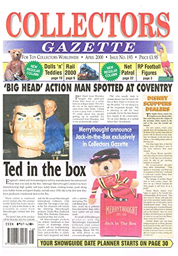Collectors Gazette magazine, Number 193, April 2000 - For Toy Collectors Worldwide