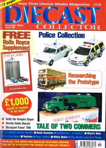 Diecast Collector magazine, December 2004, Issue 86 - Your first choice model magazine