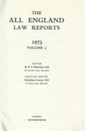 The All England Law Reports 1973: Volume 3