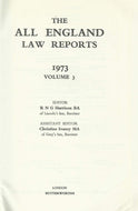 The All England Law Reports 1973: Volume 3