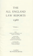 The All England Law Reports 1988 Vol 1