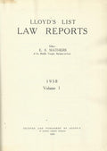 Lloyd's List Law Reports - 1958, Volume 1