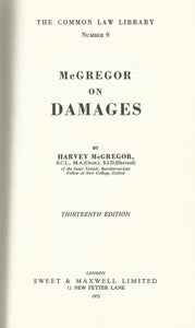 Law of Damages (Common Law Library S.)