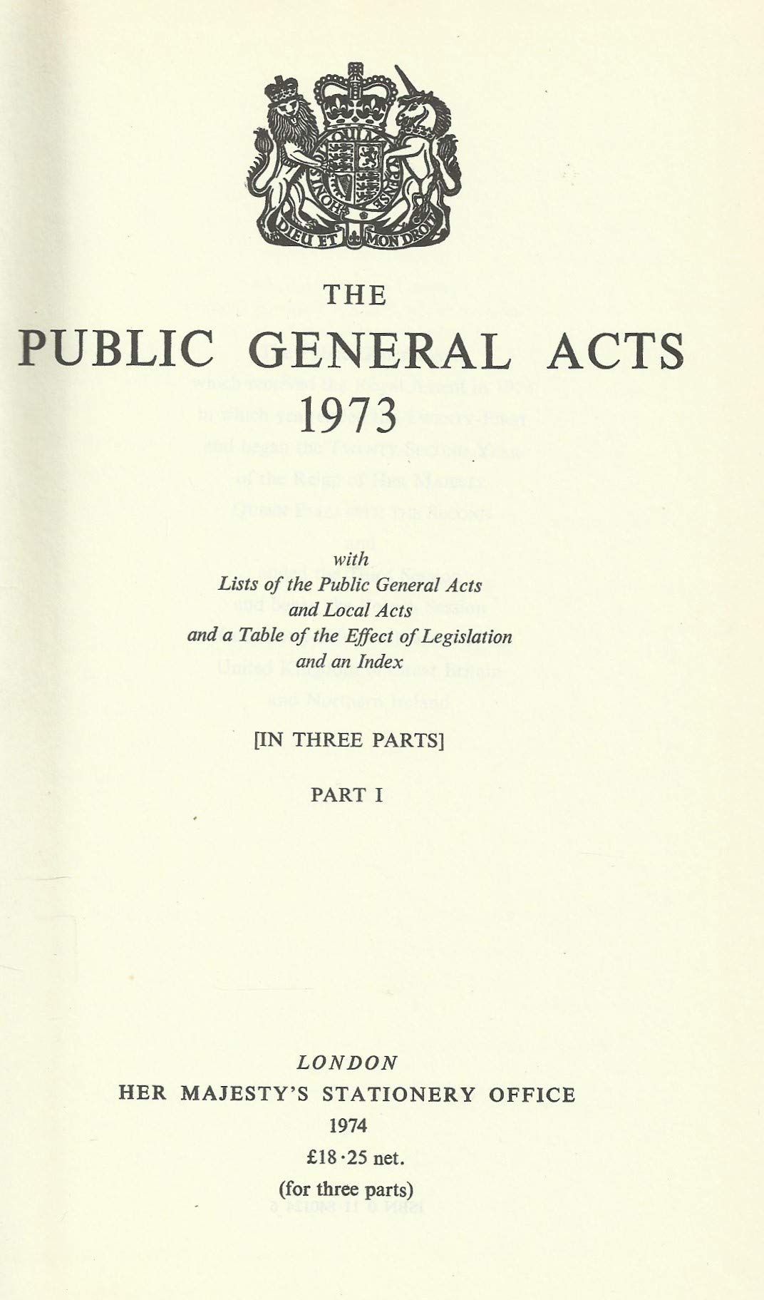 The public general acts