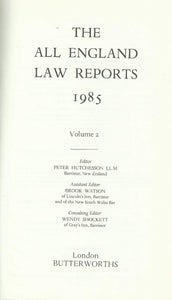The All England Law Reports 1985, Volume 2