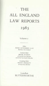The All England Law Reports 1985, Volume 2