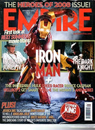 Empire Magazine, Issue 219, September 2007: Iron Man, Indiana Jones IV, The Dark Knight, Batman, Stephen King