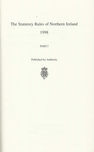 Statutory Rules of Northern Ireland: Pt. 1
