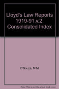"Lloyd's Law Reports" 1919-91,v.2: Consolidated Index