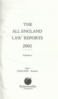 The All England Law Reports 2002, Volume 4