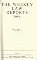 Weekly Law Reports 1994 Vol 1