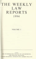 Weekly Law Reports 1994 Vol 1