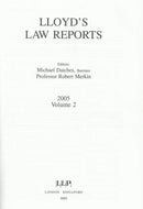 Lloyd's Law Reports - 2005, Volume 2